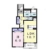 宇野線<宇野みなと線>/備前田井駅 徒歩20分 1階 築17年 1LDKの間取り