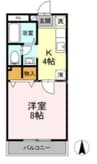 宇野線<宇野みなと線>/備前西市駅 徒歩9分 1階 築34年 1Kの間取り