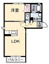 宇野線<宇野みなと線>/妹尾駅 徒歩7分 2階 築18年 1LDKの間取り