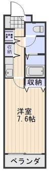 岡山市電清輝橋線<岡山電気軌道>/清輝橋駅 徒歩56分 4階 築45年 1Kの間取り