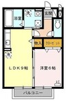 宇野線<宇野みなと線>/備前西市駅 徒歩18分 2階 築16年 1LDKの間取り