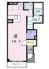 岡山市電清輝橋線<岡山電気軌道>/清輝橋駅 徒歩46分 1階 築20年 1Rの間取り