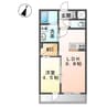宇野線<宇野みなと線>/妹尾駅 徒歩22分 2階 築浅 1LDKの間取り