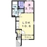 宇野線<宇野みなと線>/備前田井駅 徒歩15分 1階 築13年 1LDKの間取り
