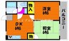 宇野線<宇野みなと線>/備前西市駅 徒歩21分 2階 築35年 2DKの間取り