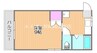 宇野線<宇野みなと線>/備前西市駅 徒歩43分 2階 築35年 1Kの間取り