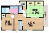 宇野線<宇野みなと線>/備前田井駅 徒歩17分 2階 築29年 2LDKの間取り