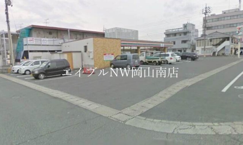 セブンイレブン岡山青江１丁目店(コンビニ)まで500m 宇野線<宇野みなと線>/大元駅 徒歩27分 2階 築34年