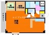 岡山市電東山本線<岡山電気軌道>/東山・おかでんミュージアム駅 徒歩76分 4階 築22年 1Rの間取り