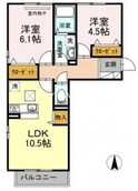 シャトレーの間取図