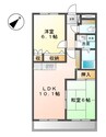 宇野線<宇野みなと線>/妹尾駅 徒歩24分 2階 築23年 2LDKの間取り