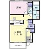 岡山市電清輝橋線<岡山電気軌道>/清輝橋駅 徒歩40分 1階 築17年 1LDKの間取り