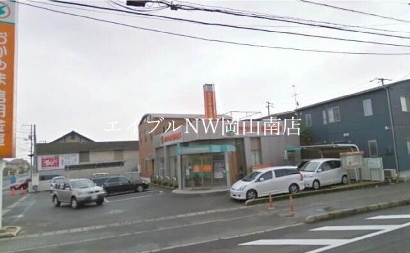 おかやま信用金庫浦安支店(銀行)まで1141m 宇野線<宇野みなと線>/備前西市駅 徒歩52分 1階 築25年