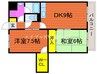 宇野線<宇野みなと線>/大元駅 徒歩30分 2階 築26年 2DKの間取り