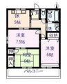 岡山市電清輝橋線<岡山電気軌道>/清輝橋駅 徒歩50分 2階 築42年 3DKの間取り