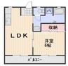宇野線<宇野みなと線>/備前西市駅 徒歩59分 2階 築29年 1LDKの間取り
