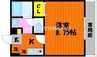 山陽本線（中国）/岡山駅 バス:20分:停歩9分 2階 築19年 1Kの間取り