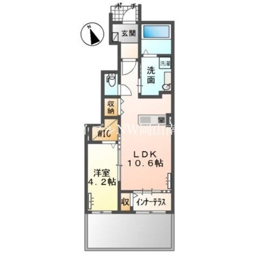 間取図 宇野線<宇野みなと線>/備前西市駅 徒歩50分 1階 1年未満