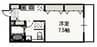 宇野線<宇野みなと線>/妹尾駅 徒歩6分 2階 築18年 1Kの間取り