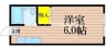 岡山市電清輝橋線<岡山電気軌道>/清輝橋駅 徒歩30分 2階 築38年 1Kの間取り
