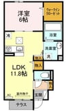 山陽本線（中国）/岡山駅 バス:31分:停歩9分 1階 築3年 1LDKの間取り