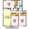 岡山市電清輝橋線<岡山電気軌道>/清輝橋駅 徒歩50分 2階 築21年 3LDKの間取り