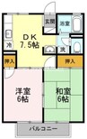 宇野線<宇野みなと線>/備前西市駅 徒歩27分 2階 築34年 2DKの間取り