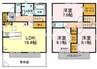 山陽本線（中国）/北長瀬駅 徒歩23分 1階 築10年 3LDKの間取り