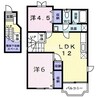 宇野線<宇野みなと線>/彦崎駅 徒歩6分 2階 築26年 2LDKの間取り
