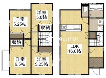 間取図 宇野線<宇野みなと線>/備前西市駅 徒歩3分 1階 築12年