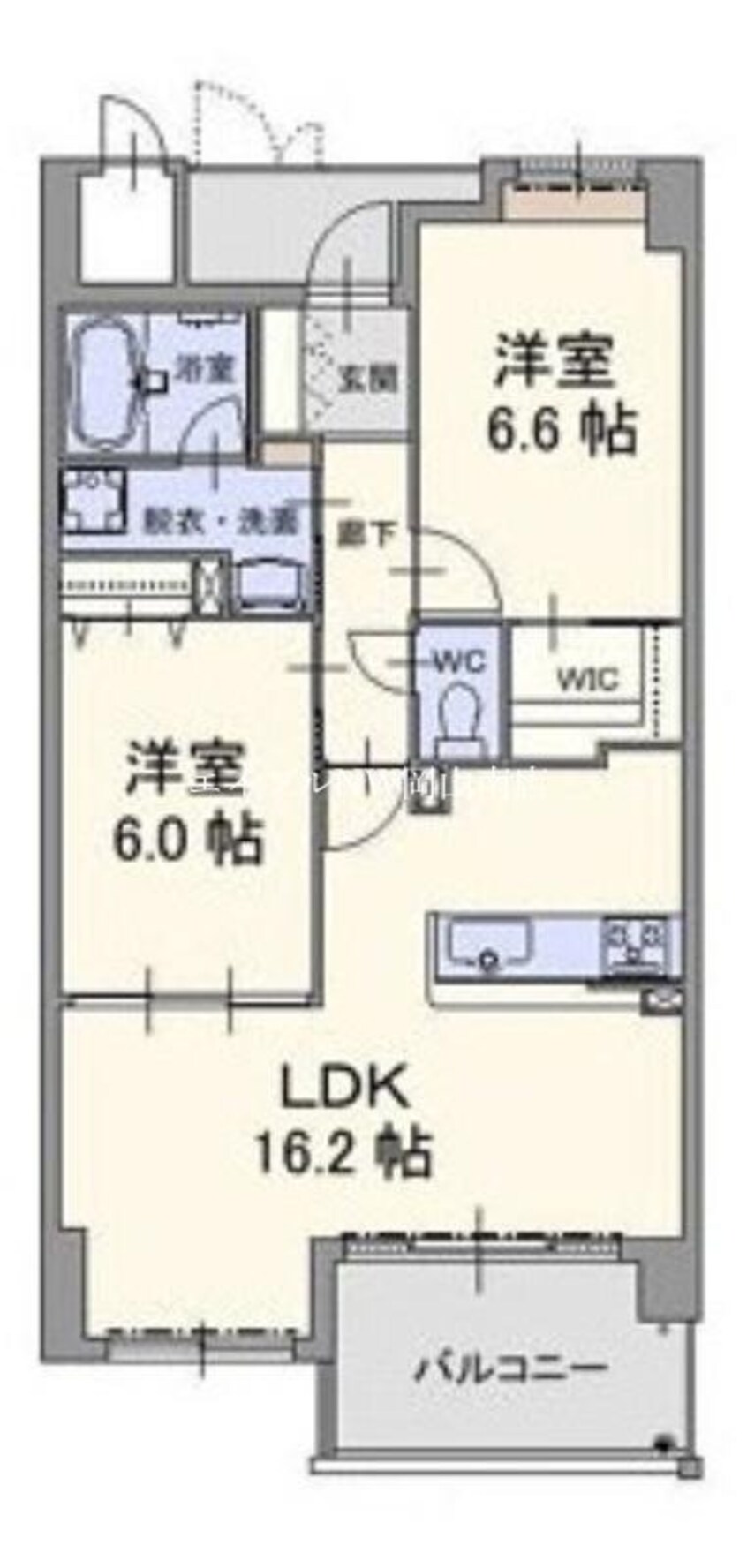 間取図 吉備線<桃太郎線>/備前三門駅 徒歩24分 3階 築16年