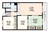 山陽本線（中国）/北長瀬駅 徒歩17分 4階 築39年 3LDKの間取り