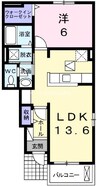 岡山市電東山本線<岡山電気軌道>/東山・おかでんミュージアム駅 徒歩26分 1階 築5年 1LDKの間取り