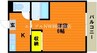 宇野線<宇野みなと線>/備前西市駅 徒歩32分 4階 築36年 1Kの間取り
