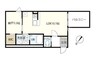 宇野線<宇野みなと線>/妹尾駅 徒歩14分 2階 1年未満 1Rの間取り