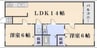 山陽本線（中国）/岡山駅 バス:20分:停歩3分 2階 築25年 2LDKの間取り