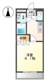 宇野線<宇野みなと線>/備前田井駅 徒歩14分 1階 築20年 1Kの間取り