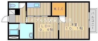 間取図 山陽本線（中国）/岡山駅 バス30分新町北下車:停歩9分 1階 築19年