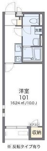 宇野線<宇野みなと線>/備前西市駅 徒歩16分 1階 築9年 1Kの間取り