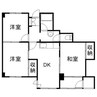 宇野線<宇野みなと線>/備前西市駅 徒歩40分 3階 築47年 3LDKの間取り