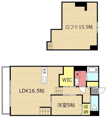 間取図 山陽本線（中国）/岡山駅 バス35分岡電バス・福田公会堂下車:停歩5分 2階 築8年