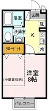 宇野線<宇野みなと線>/備前西市駅 徒歩12分 2階 築27年 1Kの間取り