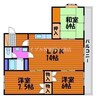 山陽本線（中国）/岡山駅 バス:30分:停歩4分 3階 築29年 3LDKの間取り