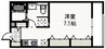 宇野線<宇野みなと線>/妹尾駅 徒歩6分 1階 築17年 1Kの間取り