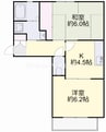 岡山市電清輝橋線<岡山電気軌道>/清輝橋駅 徒歩33分 1階 築30年 2Kの間取り