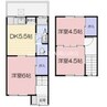 山陽本線（中国）/岡山駅 バス:40分:停歩12分 1階 築40年 3DKの間取り