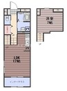 宇野線<宇野みなと線>/備前西市駅 徒歩47分 2階 築10年 1LDKの間取り