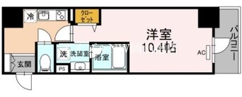 間取図 岡山市電東山本線<岡山電気軌道>/西大寺町・岡山芸術創造劇場ハレノワ前駅 徒歩4分 4階 築3年