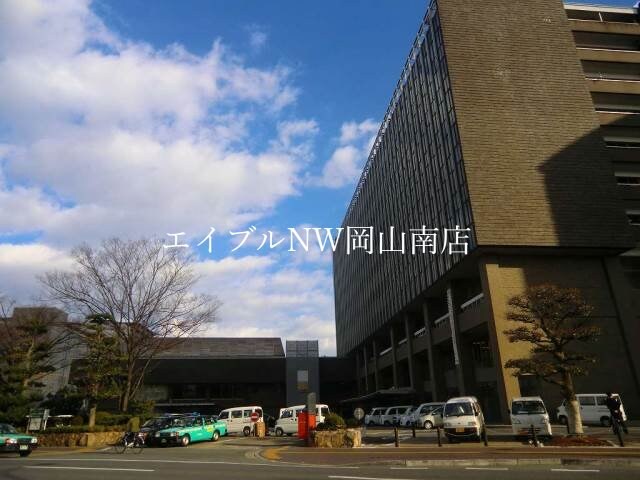 岡山市役所(役所)まで386m 宇野線<宇野みなと線>/大元駅 徒歩18分 3階 築29年