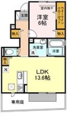 山陽本線（中国）/岡山駅 バス:30分:停歩3分 1階 築7年 1LDKの間取り